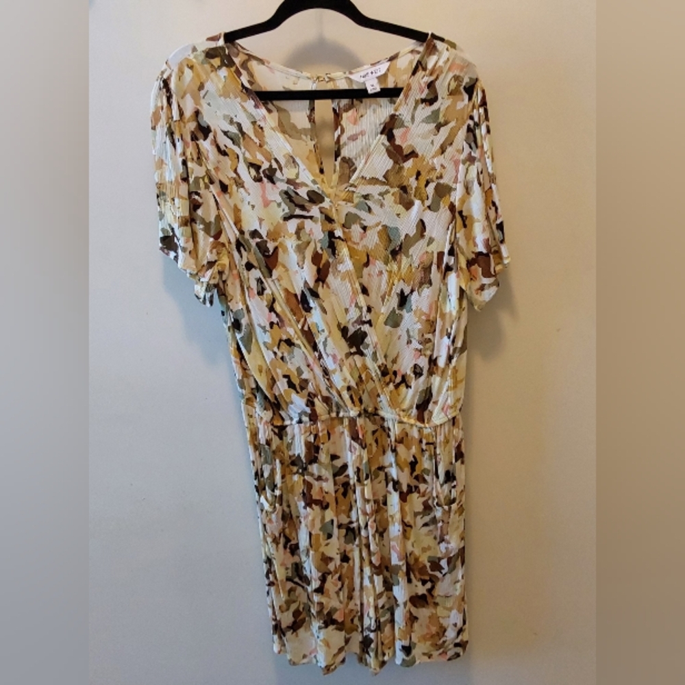 Nine West Multicolor Abstract Romper With Pockets - Picture 2 of 6